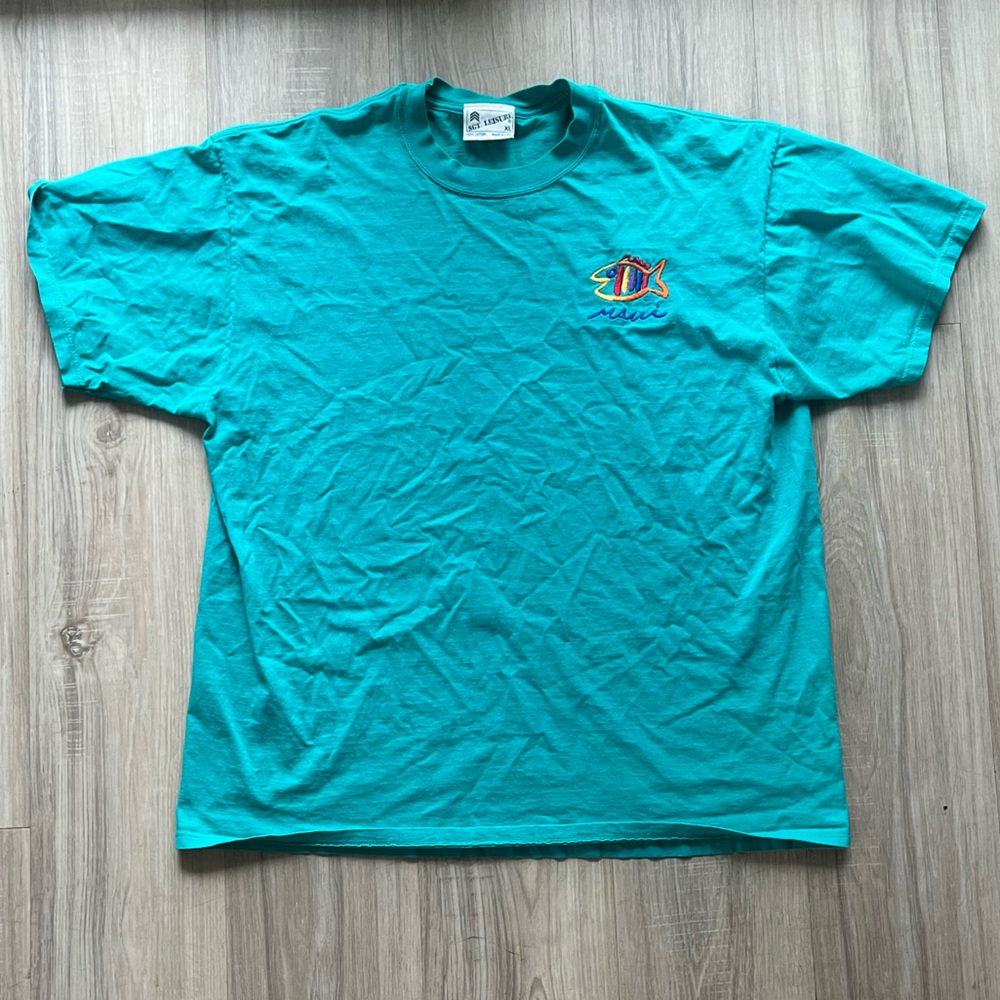 Aqua Graphic Tee for Men